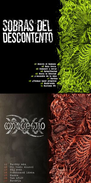Split album LP VINYL with / SOBRAS DEL DESCONTENTO